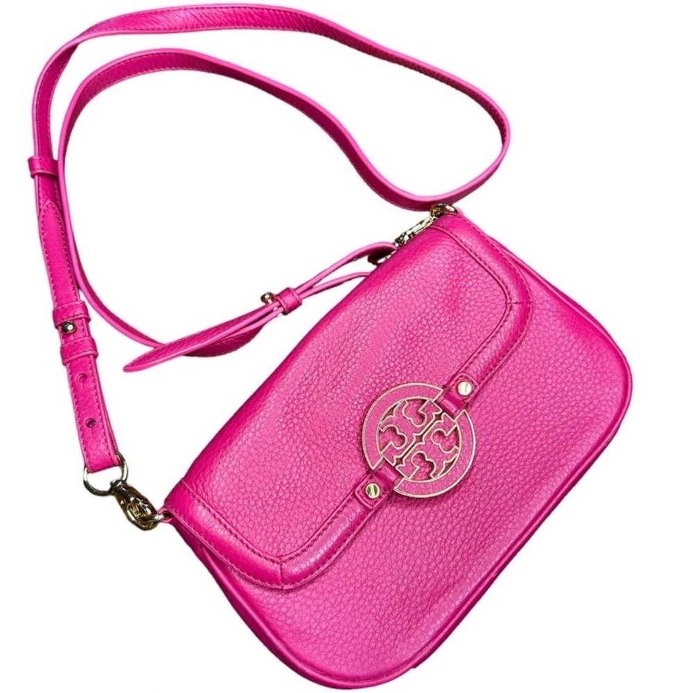 Like New Tory Burch Amanda Classic Crossbody Bag